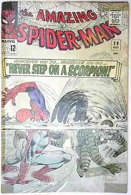 Buy Amazing Spider-Man #29 2nd Scorpion Marvel Comics (1965) • 144.95£