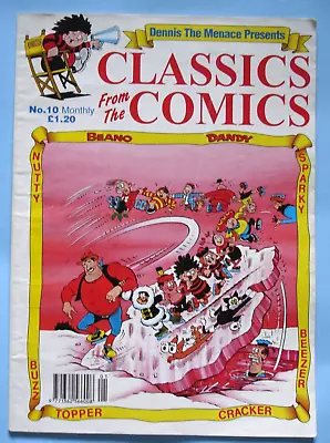 Buy Dennis The Menace Presents CLASSICS From The COMICS No. 10 D.C.THOMSON 1997 • 9.99£