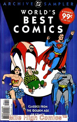 Buy WORLD'S BEST COMICS: GOLDEN AGE DC ARCHIVES SAMPLER (2003 Series) #1 Very Good • 3.17£