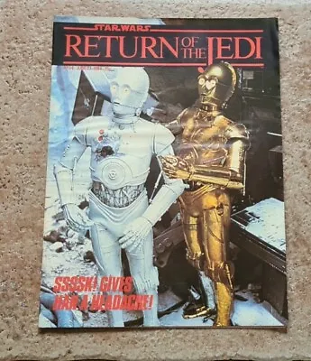 Buy Star Wars Weekly Comic - Return Of The Jedi - No 54 - 27/06/1984 Marvel UK Comic • 3.50£