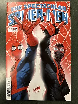 Buy Spectacular Spider-Men #1 (Marvel, 2024) 1:25 Incentive David Nakayama NM+ • 15.99£