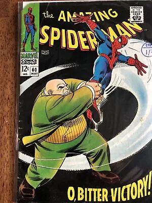 Buy 1968 Marvel US Amazing Spider Man # 60 - 2nd Appearance Of Kingpin (Wilson Fisk)  • 30.36£
