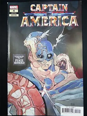 Buy CAPTAIN America #4 Peach Momoko Variant - Marvel Comic #3CZ • 4£