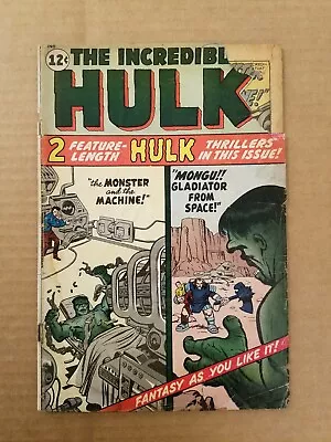Buy The Incredible Hulk #4 (1962) -Marvel Comics- Hulk Origin Retold • 395.30£