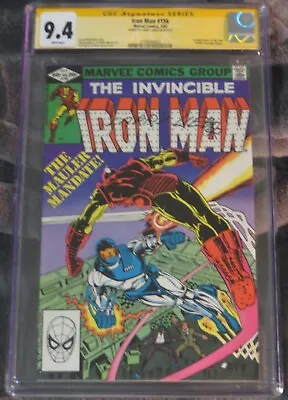Buy Iron Man 156 CGC 9.4. Signed By Creator LARRY LIEBER. 1st App. The Mauler. KEY • 198.60£