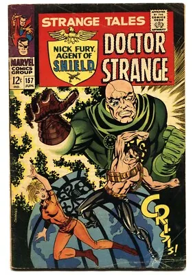 Buy Strange Tales #157 1967-1st Appearance Of The Living Tribunal VG • 91.69£