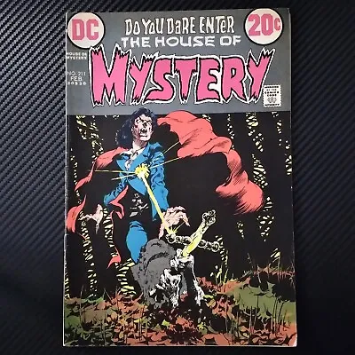 Buy 1973 The House Of Mystery DC Comic Book #211  Deliver Us From Evil  Wrightson • 17.59£