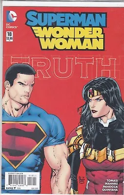 Buy Dc Comics Superman/wonder Woman #18 Aug 2015 Free P&p Same Day Dispatch • 4.99£
