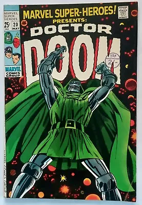 Buy Marvel Super-Heroes 20 £685 1969. Postage On 1-5 Comics 2.95 • 685£