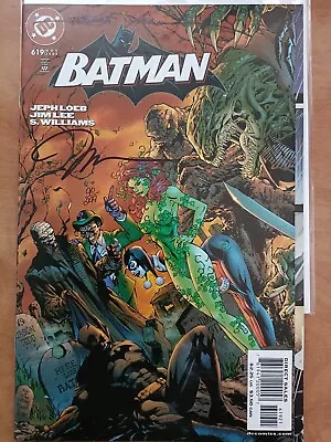Buy Batman #619 Villains Gatefold Cover SIGNED By Jim Lee And Williams W/COA 90/299 • 40£