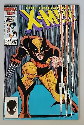 Buy Uncanny X Men 207 Marvel Comics 1986 Classic John Romita Jr Cover FN/FN+ • 7.75£