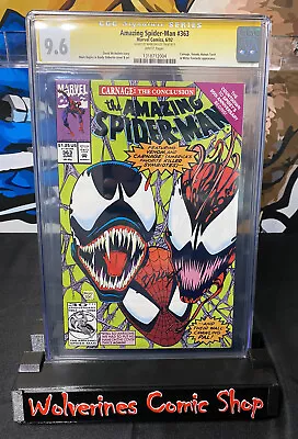 Buy The Amazing Spider-Man #363 CGC 9.6 Signed Mark Bagley Carnage Venom Cover • 146.60£