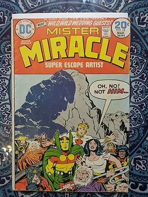 Buy Mister Miracle 1974 DC Comics 18 • 7.91£