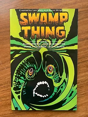 Buy AlanMoore Bissette Totleben Swamp Thing Tpb 7 1988 1st Edition • 12£