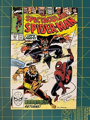 Buy The Spectacular Spider-Man #161 - Feb 1990 - Vol.1 - Direct Edition - 8.5 VF+ • 3.42£
