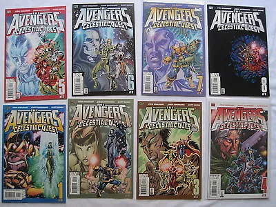 Buy AVENGERS / THANOS : Celestial Quest , COMPLETE 8 Issue Marvel 2001 Series • 23.99£