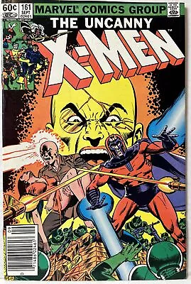 Buy Uncanny X-Men, The #161 (Newsstand) Marvel | Origin Of Magneto & Xavier *VF-* • 16.08£
