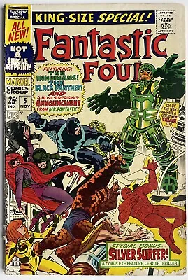 Buy Fantastic Four King Size Annual #5 1st Appearance Psycho Man (1967) • 59.95£