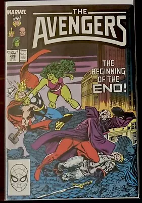 Buy Avengers #296 VF/NM 9.0 1ST APPEARANCE MESOZOIC KANG MARVEL COMICS 1988 • 2.38£