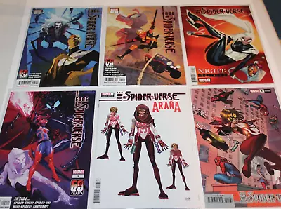 Buy Complete Set Edge Of Spider-verse Comics 1-5 NM 2022 Spider-man Gwen Noir Arana • 19.92£