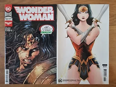Buy Wonder Woman ( 2016 5th Series) Issue 753A And 753B Rare Cover By Jae Lee • 13.50£