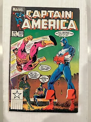 Buy Captain America #303 Comic Book  Origin Of Cap's Shield • 1.84£