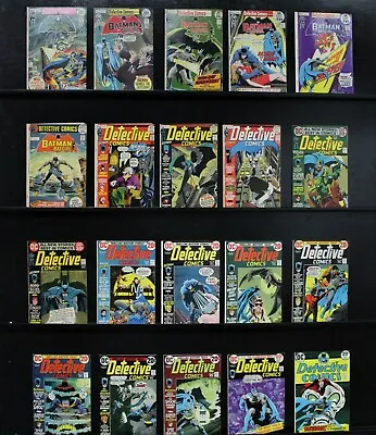 Buy Detective Comics Bronze Age Lot #414-437 (missing A Few) VG To Fine+ 20¢ Cover • 295.60£