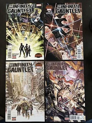 Buy The Infinity Gauntlet #1-5. Full Set 2016. Thanos. Excellent Condition • 15£
