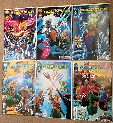 Buy AQUAMEN Full Mini Series #1-6 DC Comics AQUAMAN, MERA, OCEAN MASTER, BLACK MANTA • 5£