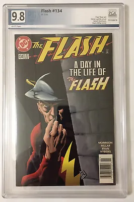 Buy 1ST JAKEEM THUNDER Flash #134 PGX NOT CGC 9.8 NM+/M Young Justice Society • 99.94£
