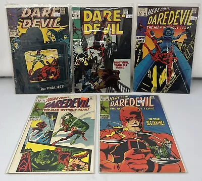 Buy DAREDEVIL LOT Of 5 Issues: #46 47 48 49 53 Age Marvel Comics • 100.90£