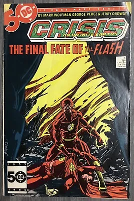 Buy Crisis On Infinite Earths No. #8 November 1985 DC Comics VG/G Death Of Flash • 20£