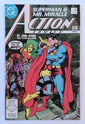 Buy Action Comics #593 1987 DC, Big Barda Sex Tape, Darkseid,  John Byrne, 8.5 VF+ • 3.50£