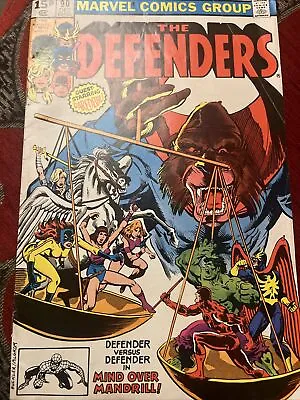 Buy Marvel Comics The Defenders #90 Dec 1980 VG • 5.99£