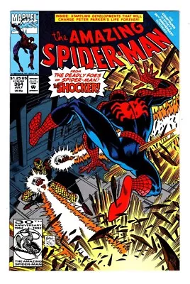 Buy Amazing Spider-man 364, Debut Of Scourge Of Underworld In White Costume * • 11.86£