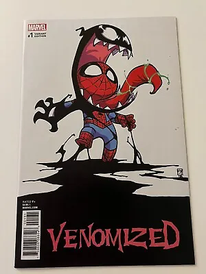 Buy Venomized #1 Skottie Young Baby Variant Cover Marvel Comics Low Print Run • 70£