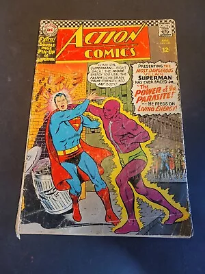Buy Action Comics #340 GD+ 1966 1st App. Parasite VHTF • 33.89£