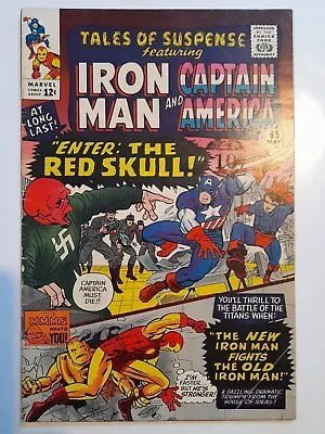 Buy Tales Of Suspense #65 May 1965 VGC+ 4.5 1st App Of Red Skull In The Silver Age • 74.99£