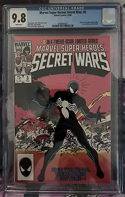 Buy Marvel Super Heroes Secret Wars #8 Marvel Comics 1984 CGC 9.8 WHITE PAGES • 438.79£