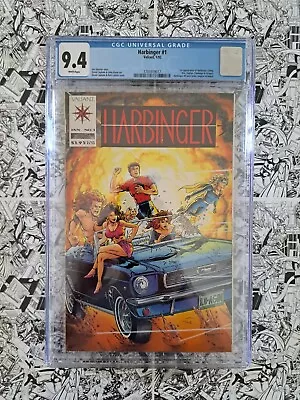 Buy 🔥harbinger #1 Cgc 9.4 First Appearance Of Harbinger 1992 Valiant Comics Key🔥 • 109.89£