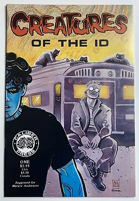 Buy Creatures Of The Id #1 1990 Caliber Press 1st Madman Frank Einstein VF+ To NM- • 142.30£