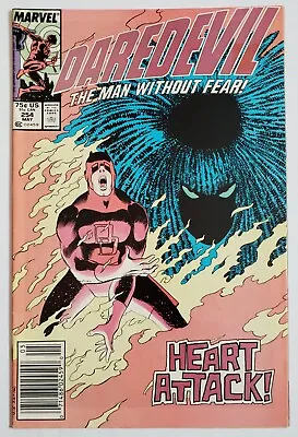 Buy Daredevil 254 1st Appearance Of Typhoid Mary Newsstand Edition Marvel Comics Key • 17.41£