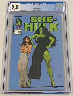 Buy She-hulk 1 Cgc 9.8 Mike Mayhew X-23 Wolverine 8 Homage Trade Dress Variant-a Hot • 86.92£