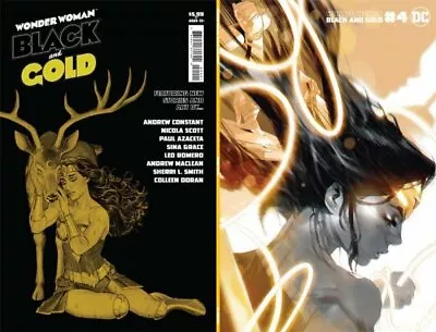Buy Wonder Woman Black & Gold #4 (2021) 1st Print Variant Cover B Middleton • 2.99£