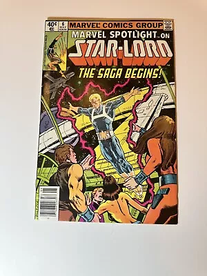 Buy Marvel Spotlight #6 Newsstand 1st App Origin Of Starlord Guardians Of The Galaxy • 78.84£