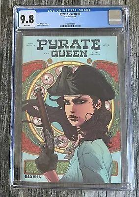 Buy Pyrate Queen #1 - Bad Idea Comics - Main Cover - 2021 - CGC 9.8 - 3982111003 • 79.02£