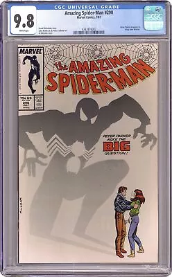 Buy Amazing Spider-Man #290 CGC 9.8 1987 4347876002 • 175.82£