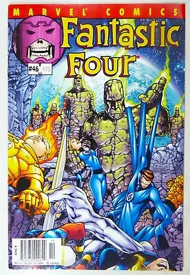 Buy Marvel FANTASTIC FOUR (2001) #46 HTF Rare Newsstand Variant VF Ships FREE! • 14.22£