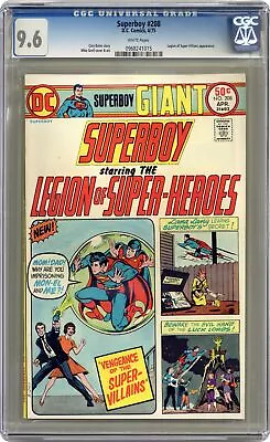 Buy Superboy #208 CGC 9.6 1975 0968241015 • 162.84£