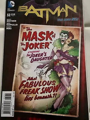 Buy DC Comics Batman #32 New 52 Bombshell Joker Daughter Variant (2014) • 2.99£